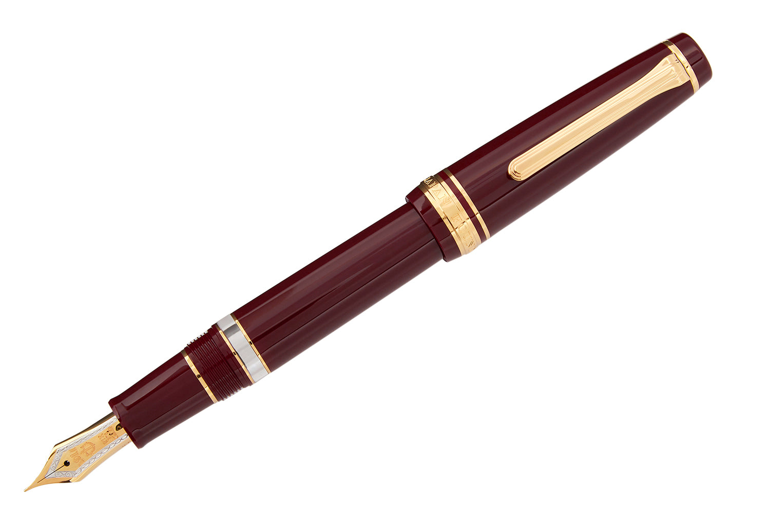 Sailor Pro Gear Realo Fountain Pen - Maroon/Gold