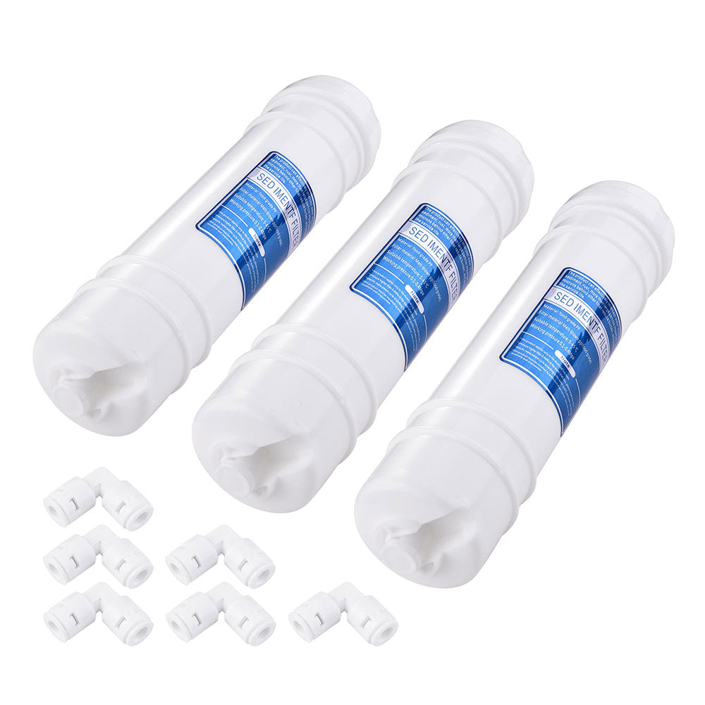 Yescom Water Filter Cartridge CTO Filter, PP Sediment, GAC Filter