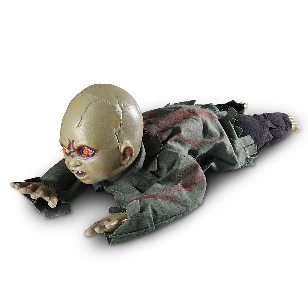 Yescom Animated Crawling Baby Zombie Halloween Decoration Prop