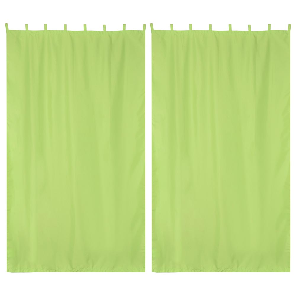 Yescom 2-Pcs Outdoor Tab Top Curtain Panel, 54Wx96L