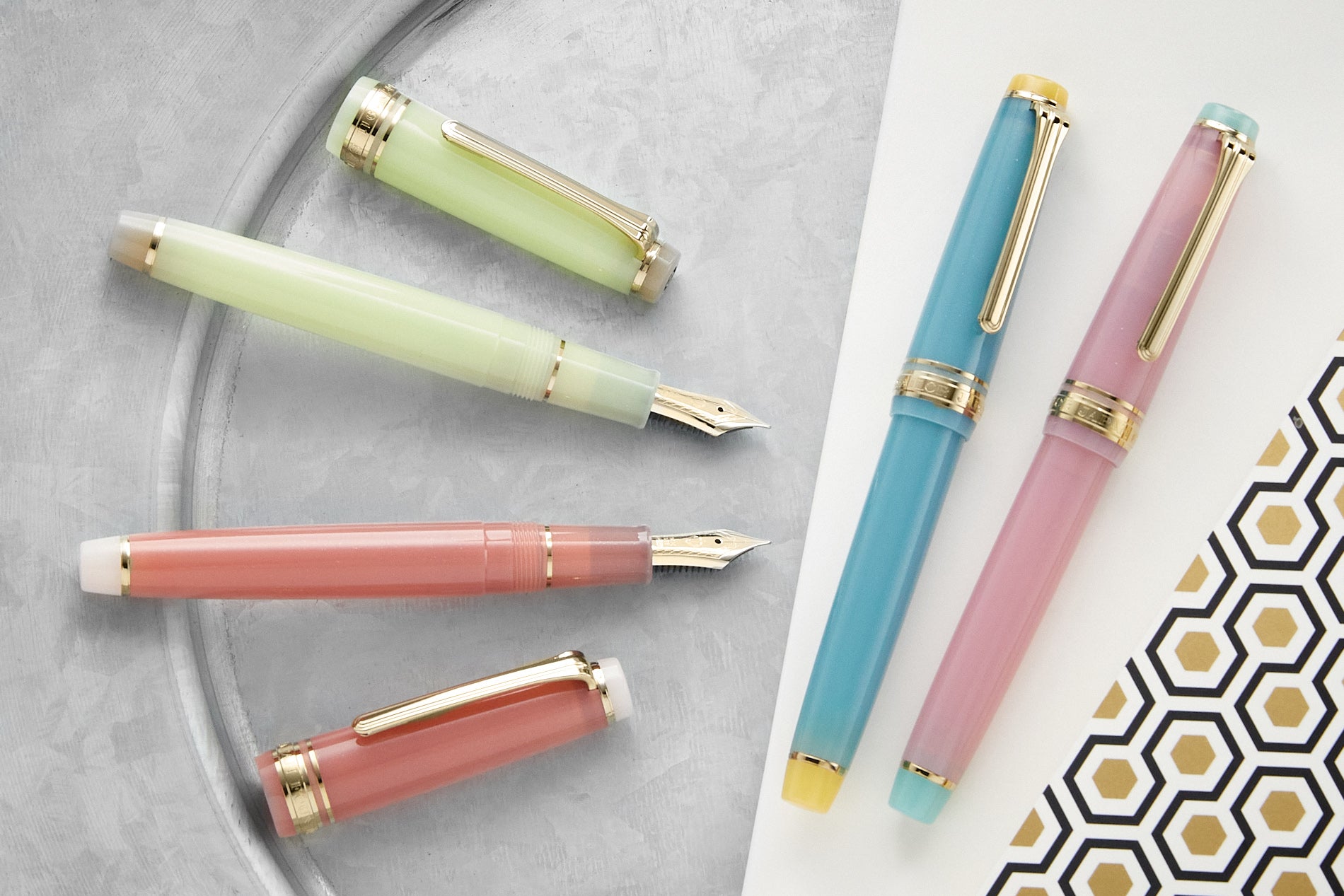 Sailor Pro Gear Slim Fountain Pen - Kiku (Limited Production)