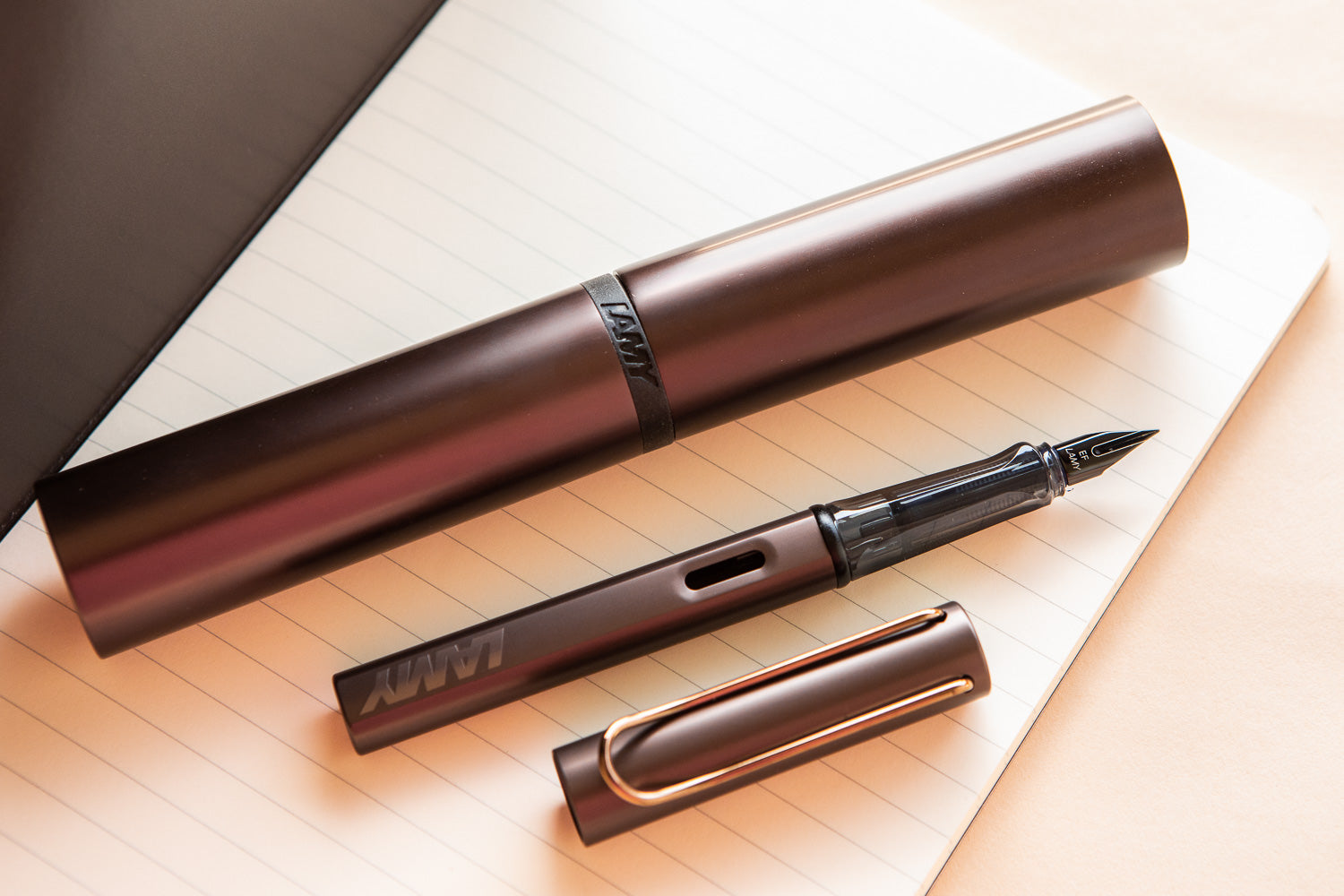 LAMY Lx Fountain Pen - marron