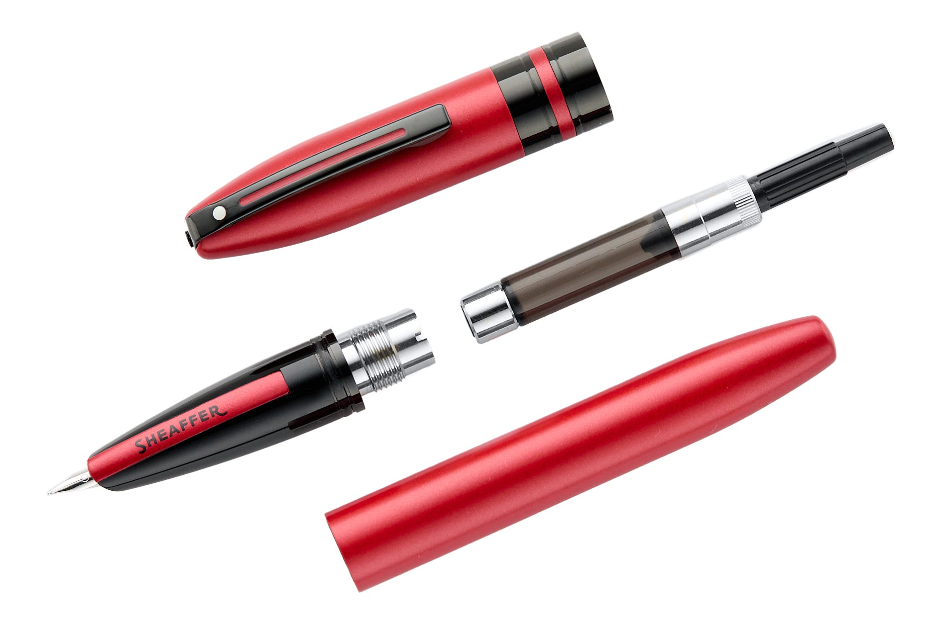 (Bottom Shelf) Sheaffer Icon Fountain Pen - Red/Black