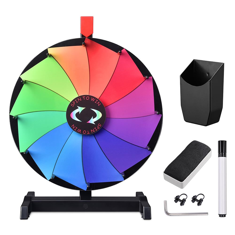 WinSpin 15 Prize Wheel Tabletop Breeze Wheel 12-Slot