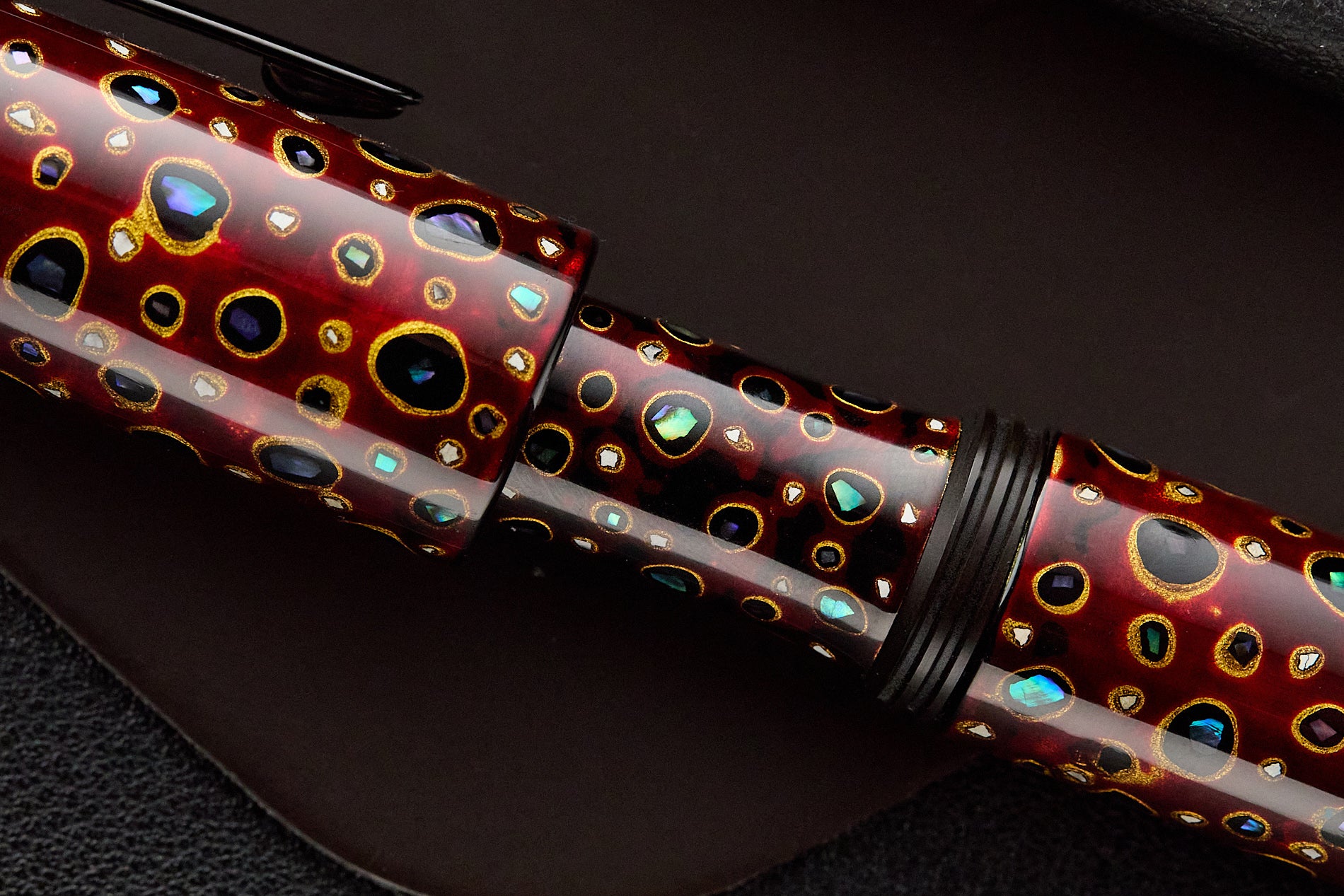 TACCIA Empress Shin Tsugaru Nuri Fountain Pen - Ame-Iro (Limited Edition)