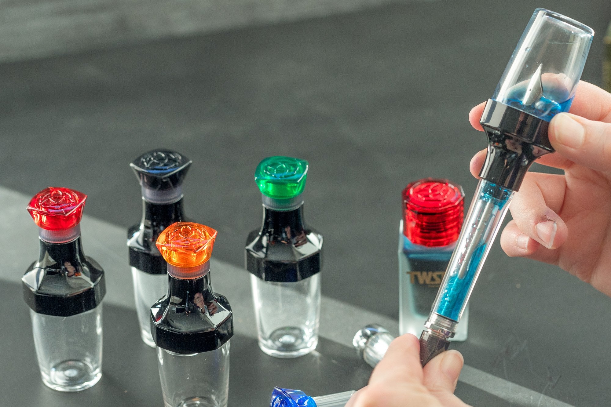 TWSBI Vac 20A Ink Bottle - Orange