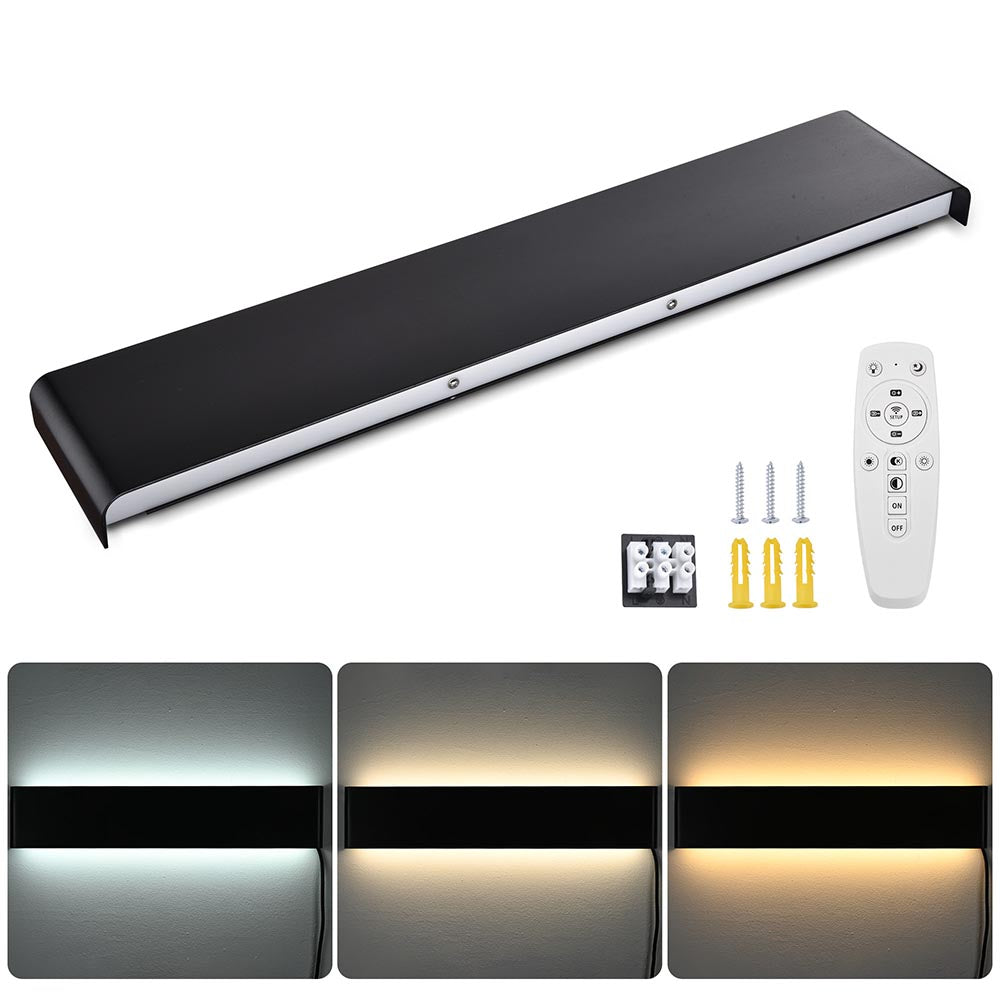 Yescom Bathroom Wall Light APP & Remote Control 18W 25in