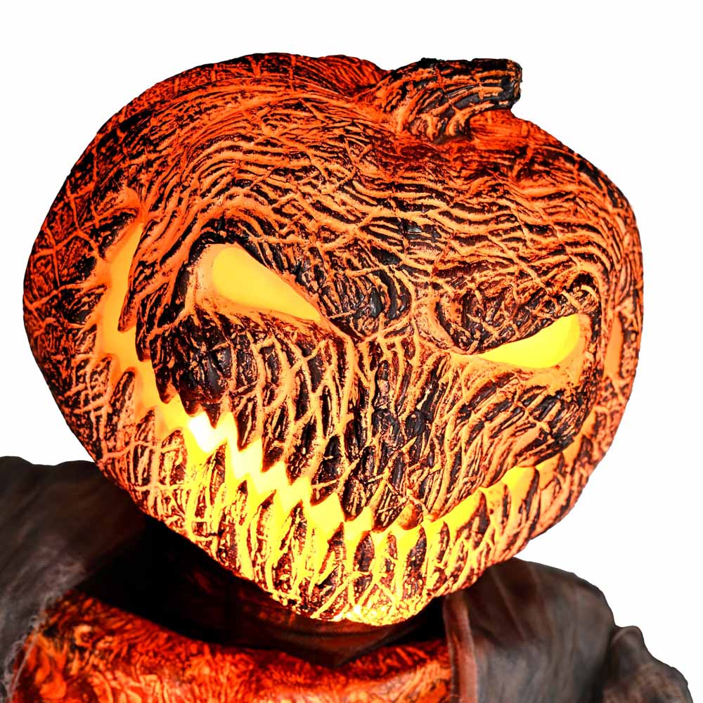 Yescom Halloween Pumpkin Scarecrow Motion & Touch Activated 7ft