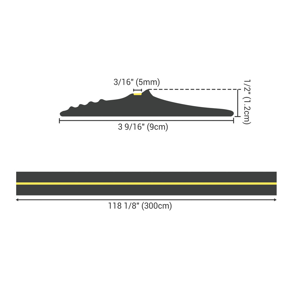 Yescom Garage Door Weather Seal Floor Threshold Strip