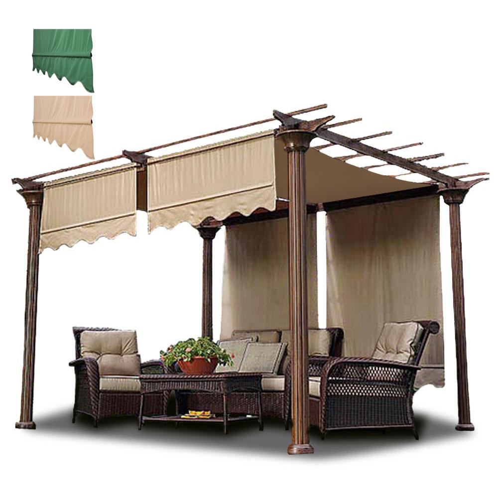 Yescom 2x 15'7 x 4'1 Replacement Pergola Shade Canopy