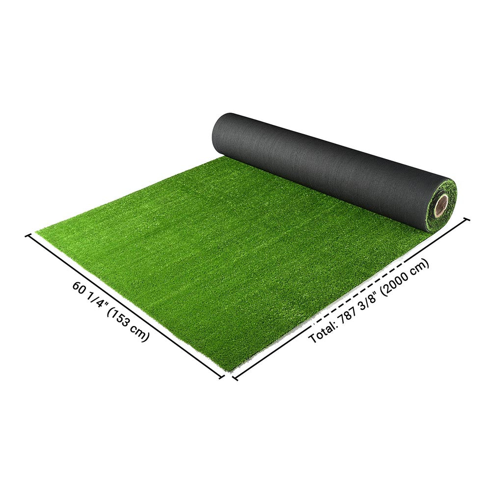 Yescom Artificial Grass Turf Synthetic Grass Carpet Mat Patio 65'x5'