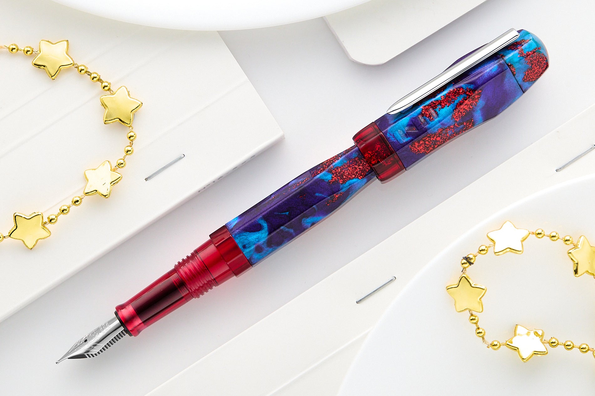 BENU AstroGem Fountain Pen - Apollo