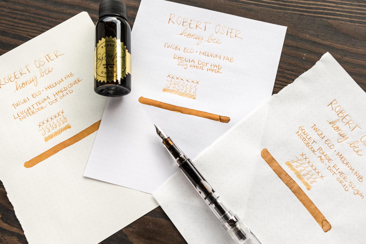 Robert Oster Honey Bee - 50ml Bottled Ink