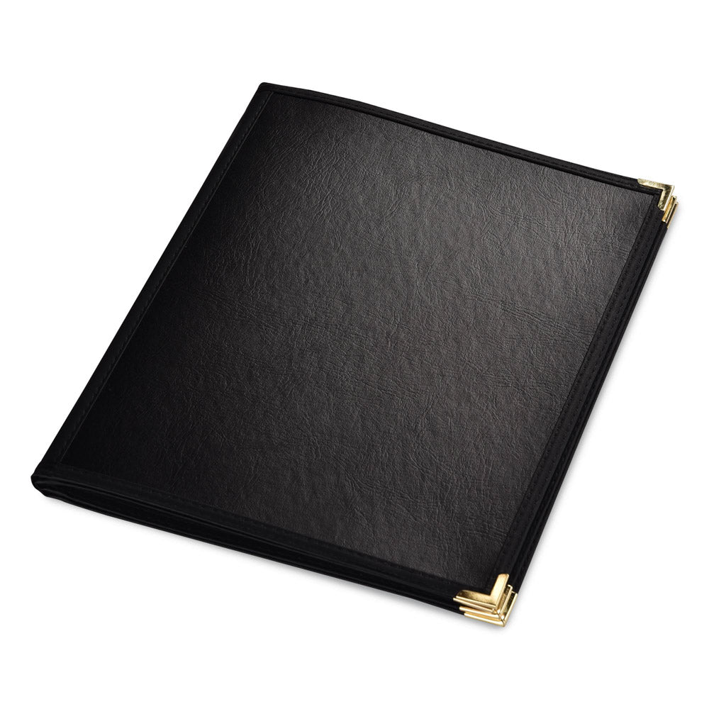 Yescom 8.5x11 PU Leather Menu Covers Set(10) 4-Page 6-View