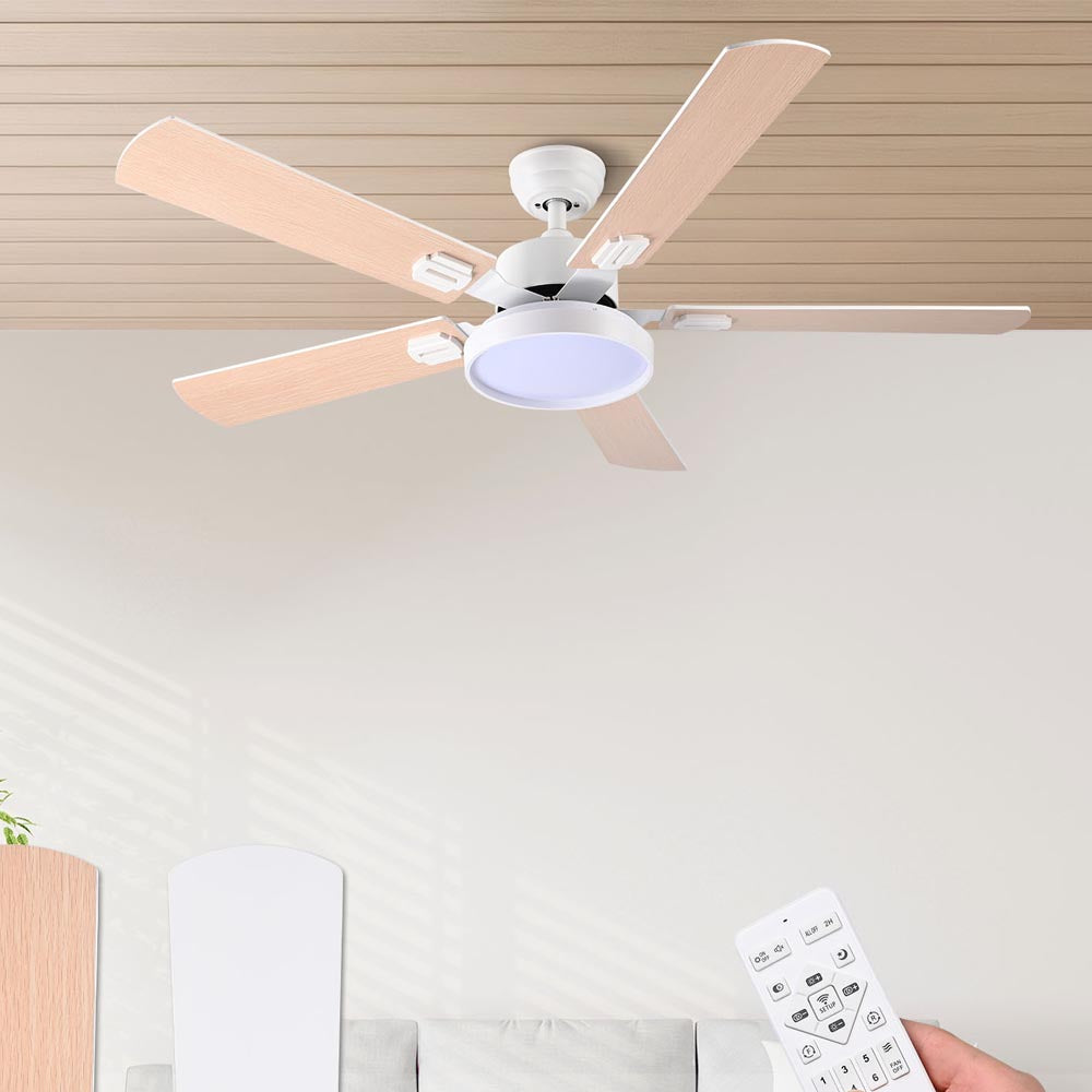 Yescom 52 Ceiling Fan w/ Light Remote 3-Blade