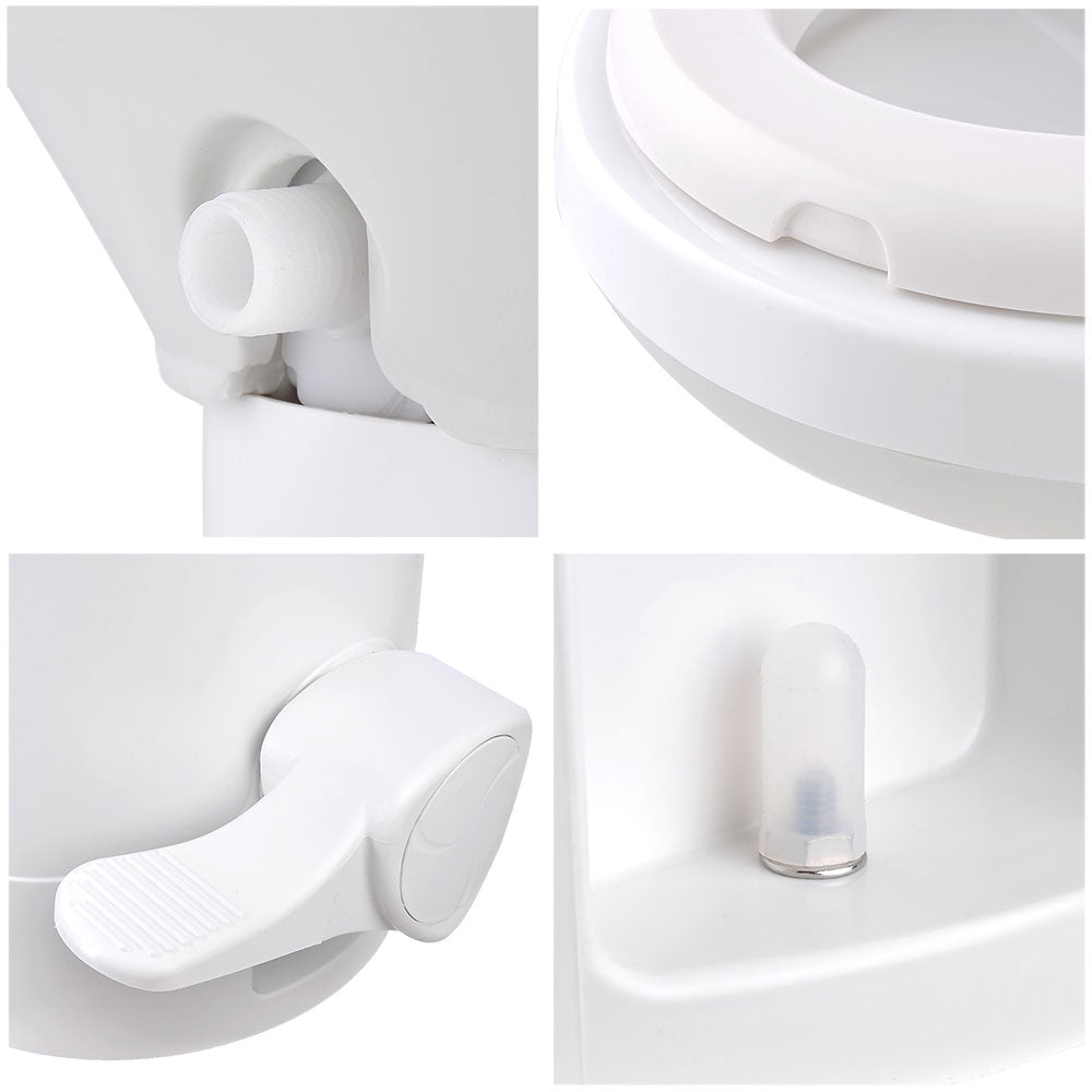 Yescom 20 RV Toilet Gravity Flush High Profile HDPE Travel