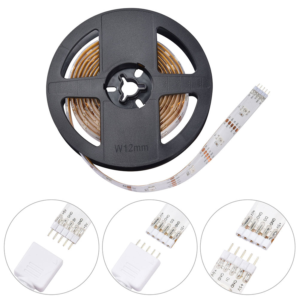 LifeSmart LED Light Strip Kit w/ Controller 6.6ft 60-LEDs