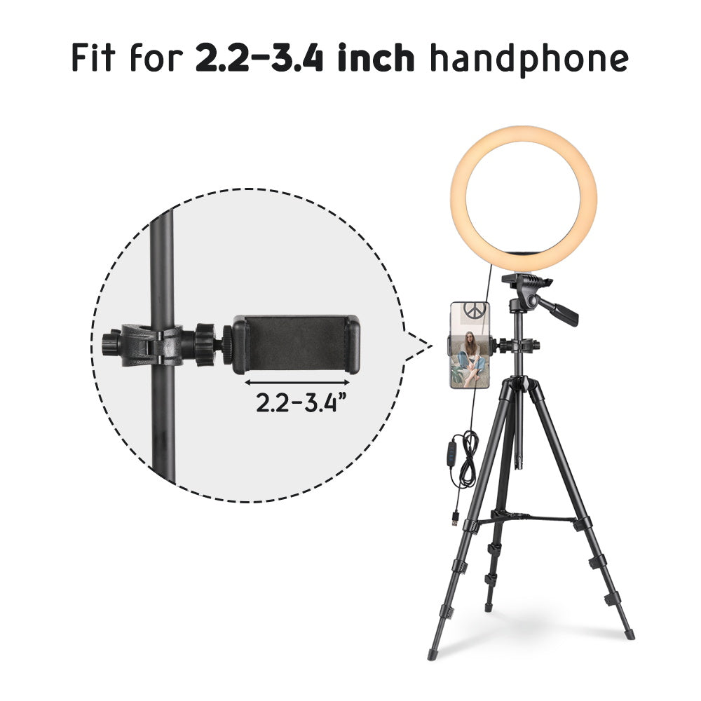 Yescom 10 Ring Light w/ Stand Angeleye Photo Video Social Lighting