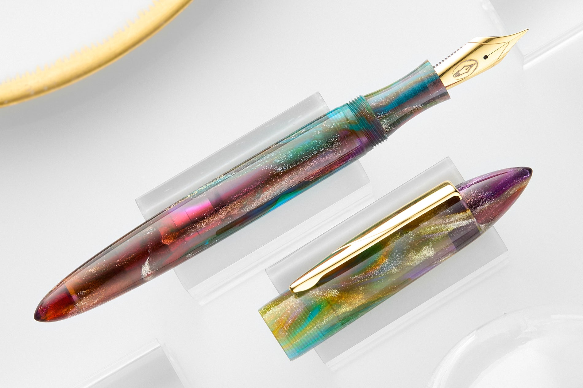 Edison Premiere Fountain Pen - Starry Primary Manipulation (Limited Edition)