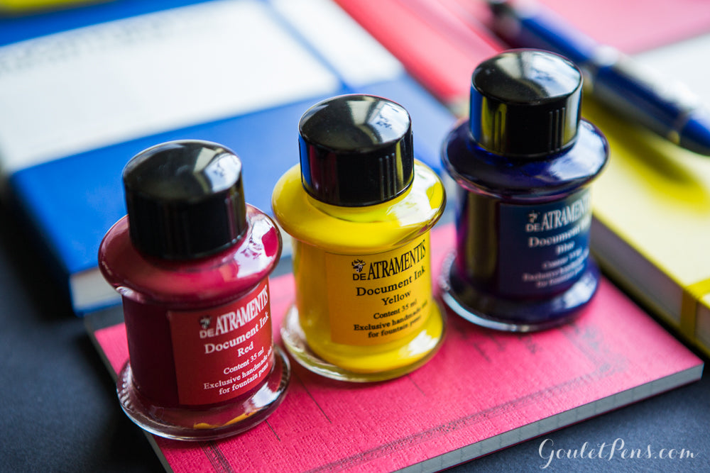 De Atramentis Document Ink Red - 45ml Bottled Ink