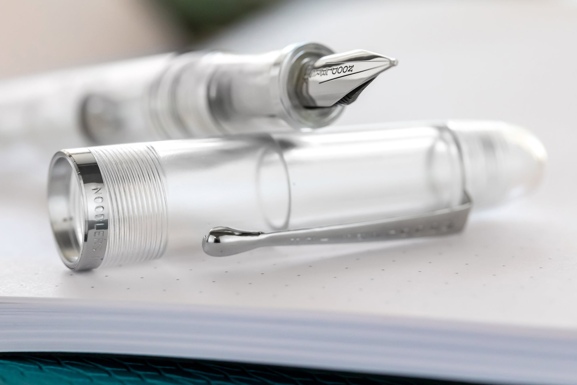 Noodler's Triple Tail Flex Fountain Pen - Clear