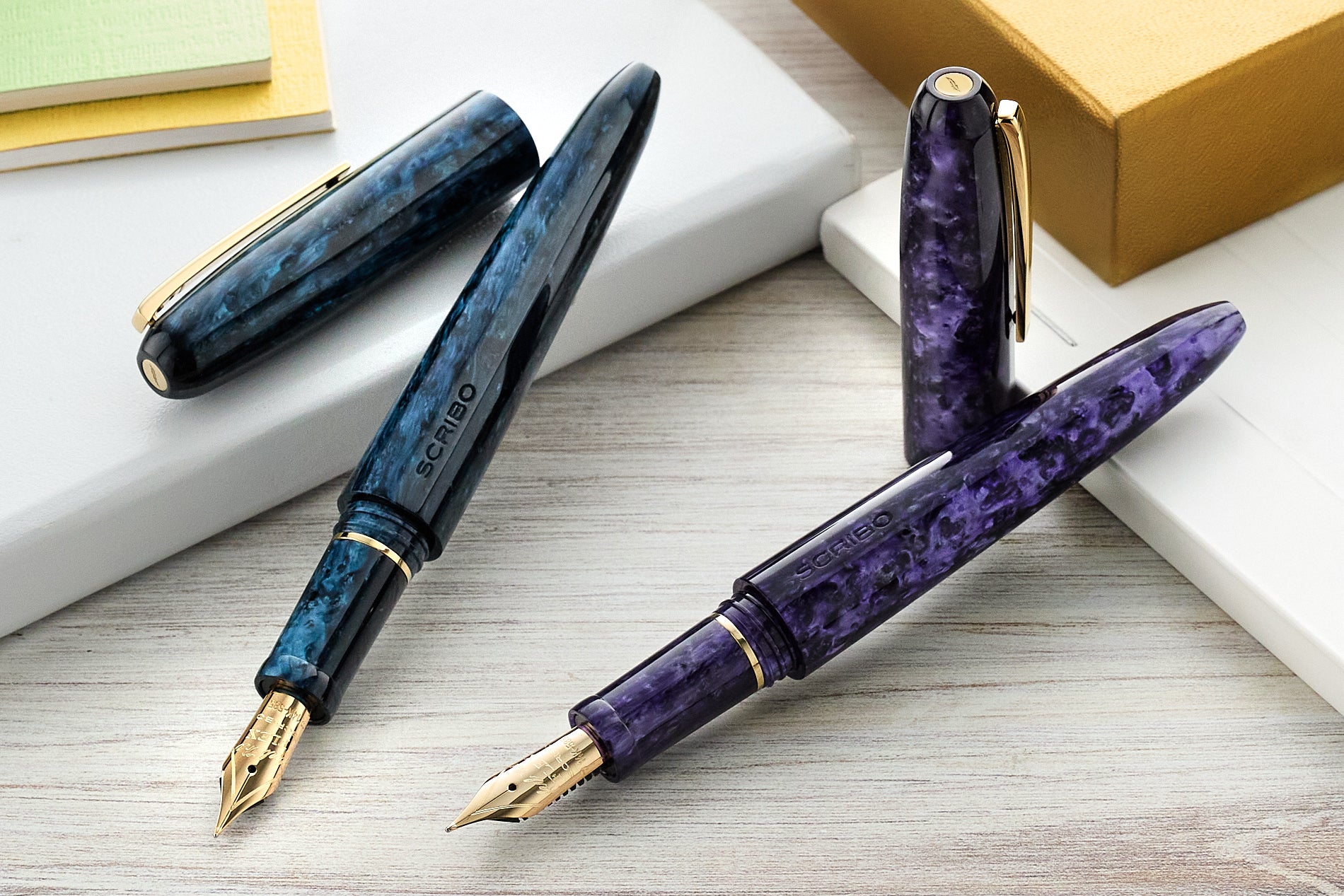 SCRIBO PIUMA Fountain Pen - Ametista (Limited Edition)