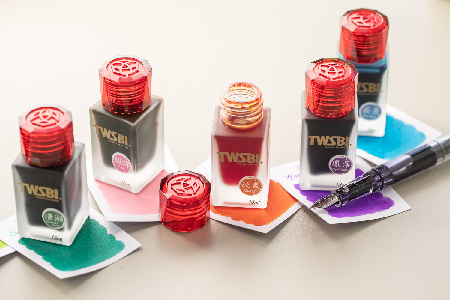 TWSBI 1791 Orange - 18ml Bottled Ink