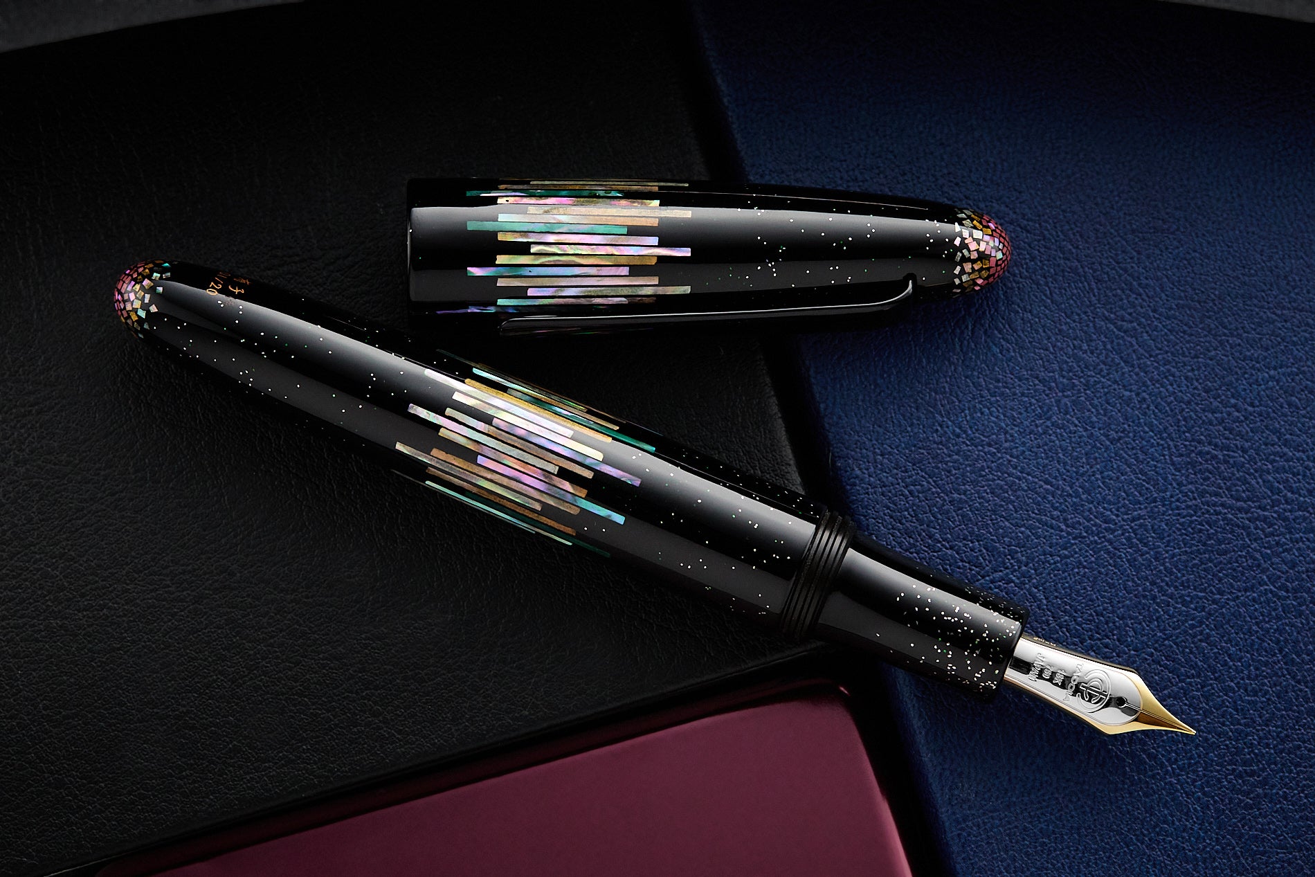 TACCIA Miyabi Bon-Bori Fountain Pen - Twilight Shimmer (Limited Edition)