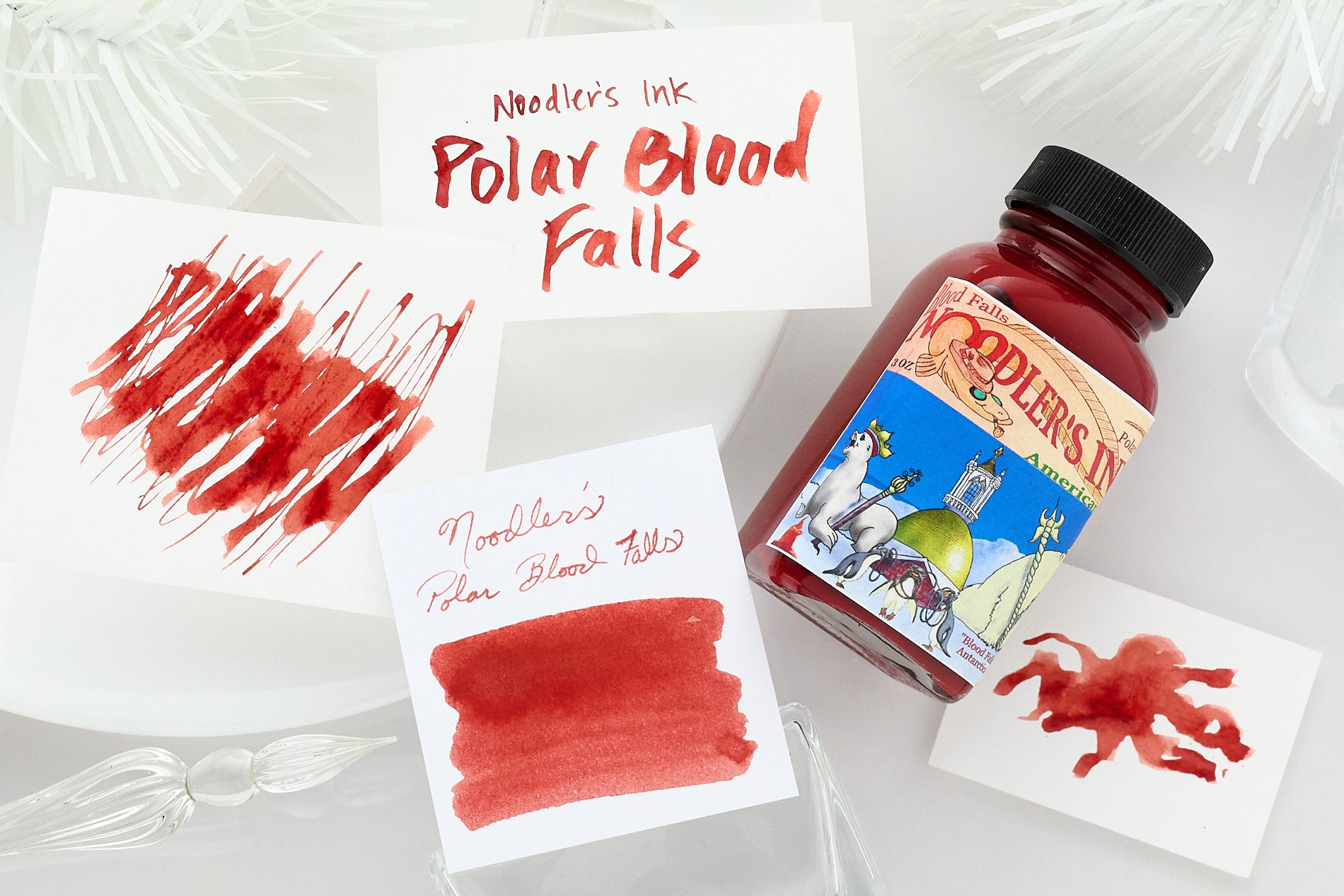 Noodler's Polar Blood Falls - 3oz Bottled Ink