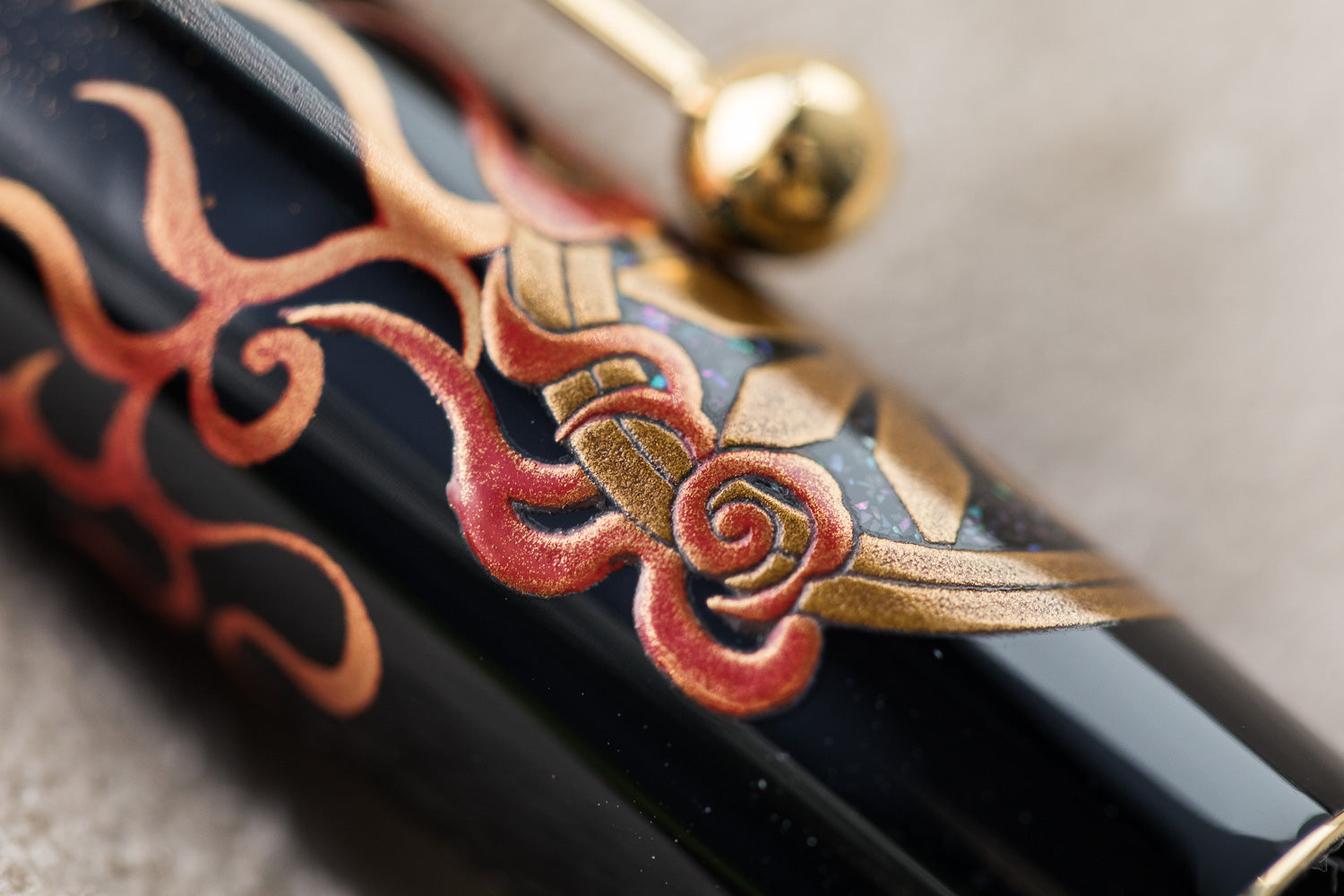 Namiki Yukari Fountain Pen - Seven Gods Bishamon-ten (100th Anniversary Limited Edition)