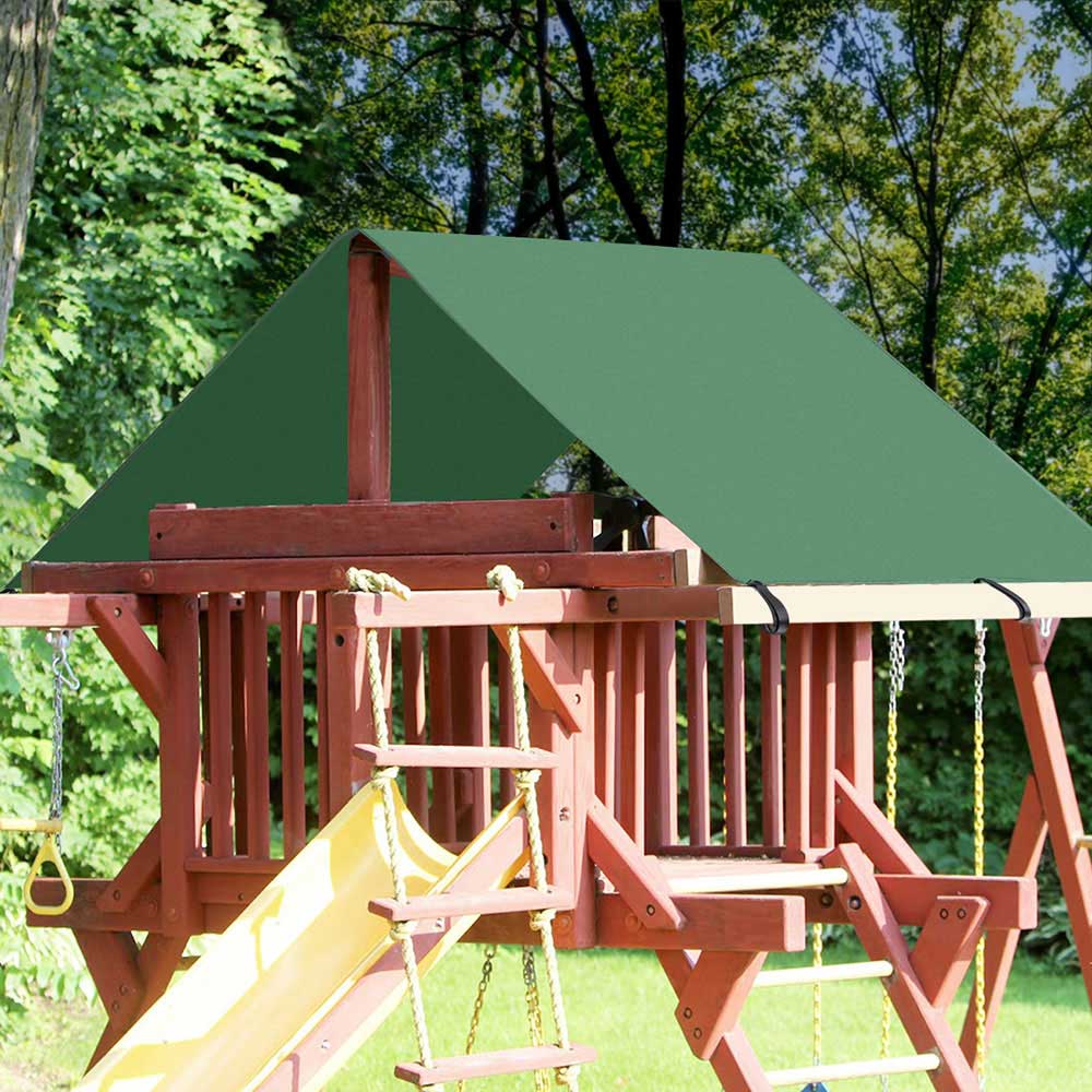 Yescom Swing Set Canopy Cover Top Outdoor Playsets 52x90