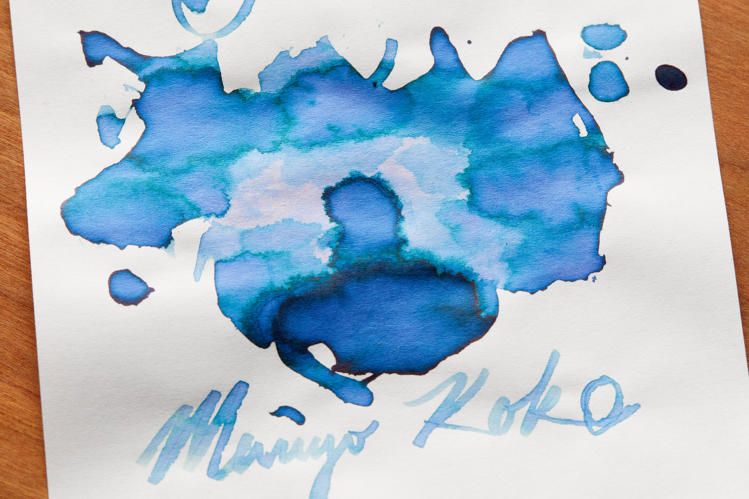 Sailor Manyo Koke - Ink Sample