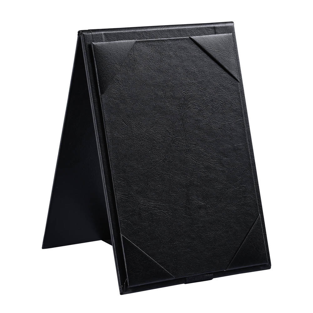 Yescom 20x Table Tents 4x6 Double Sided Cards Holder PU Leather