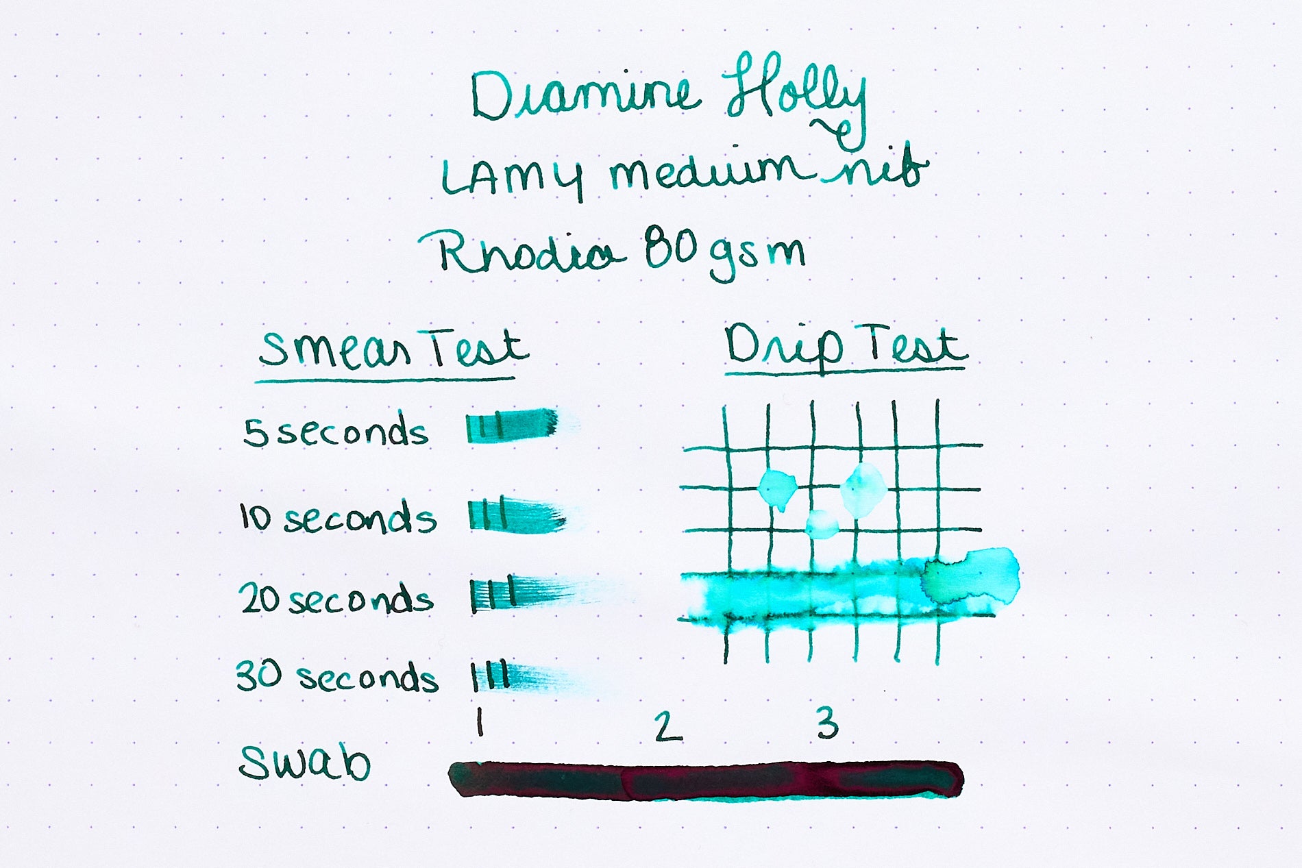 Diamine Holly - 50ml Bottled Ink