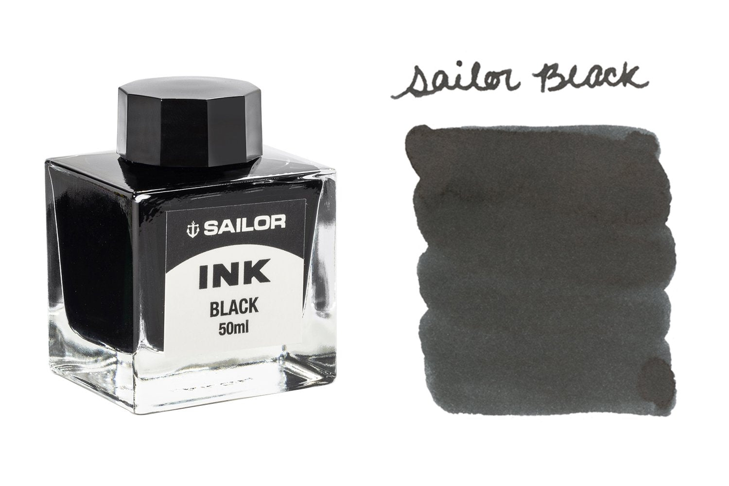 Sailor Black - 50ml Bottled Ink