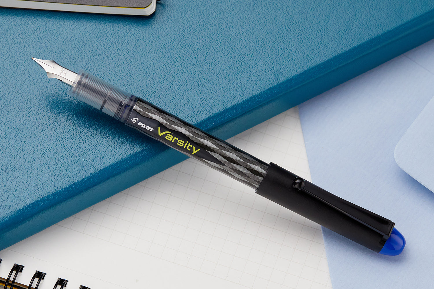 Pilot Varsity Fountain Pen - Blue, Medium