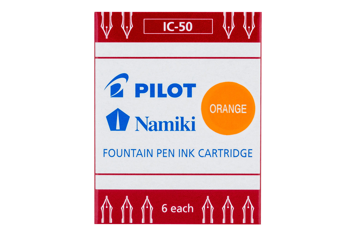 Pilot Namiki Orange - Ink Cartridges