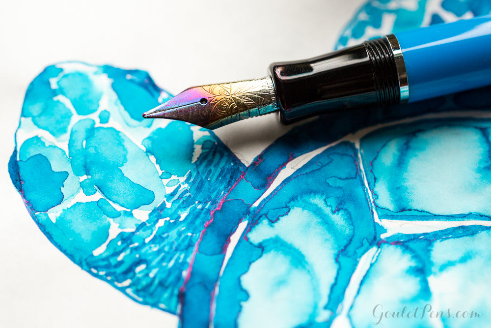 Robert Oster Bondi Blue - Ink Sample