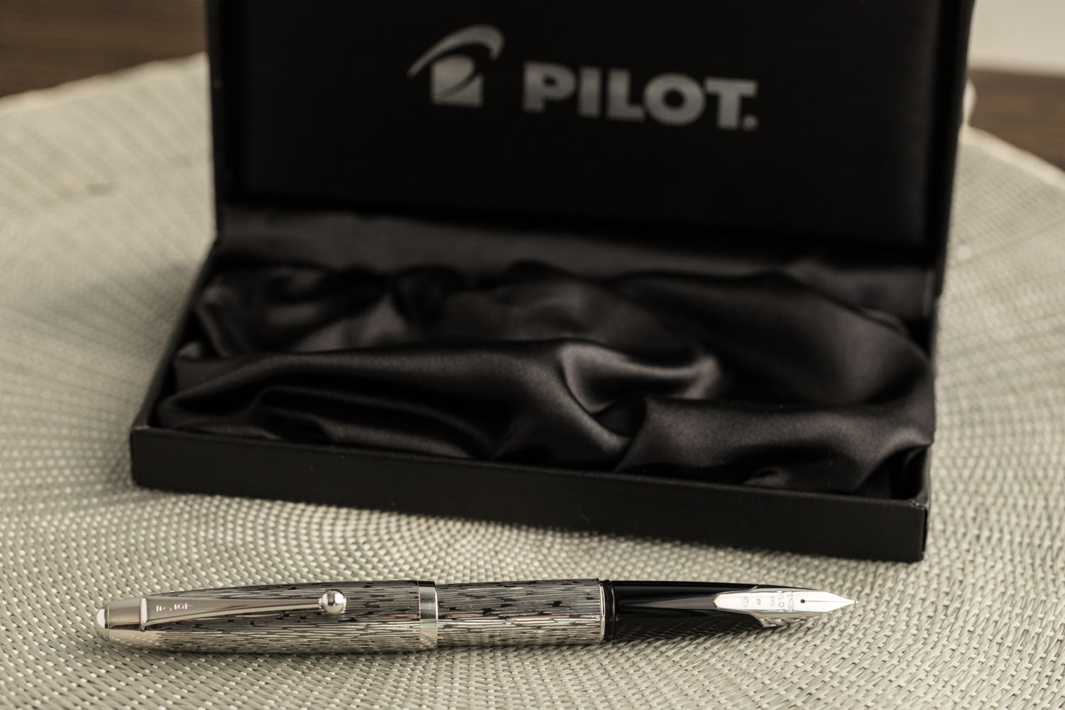 Pilot Sterling Fountain Pen - Silvern Tsumugi