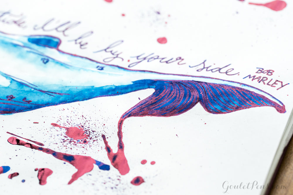 Diamine Majestic Blue - 80ml Bottled Ink