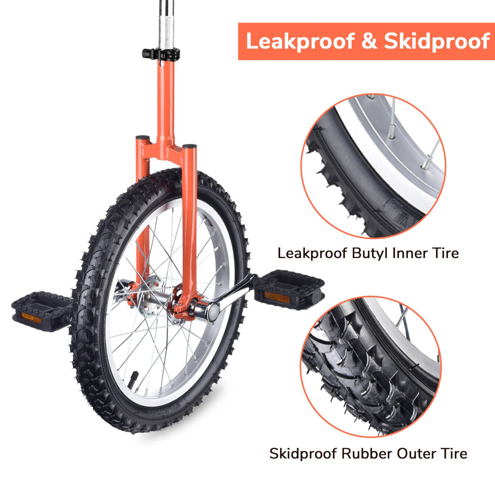 Yescom 16 inch Unicycle Wheel Frame Color Optional