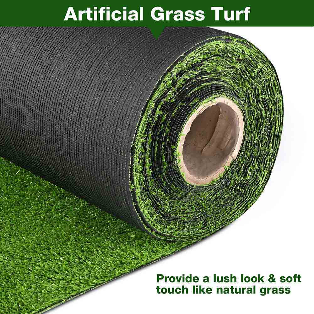 Yescom Artificial Grass Turf Synthetic Carpet Mat Patio 65'x3'