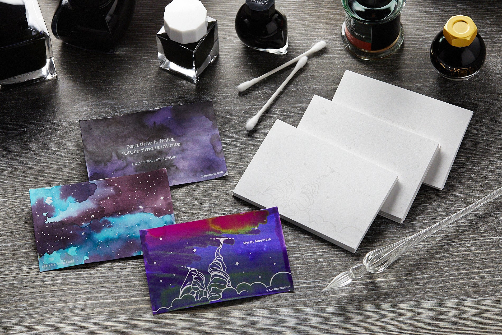 Colorverse Ink Art Cards - Hubble (Size B)