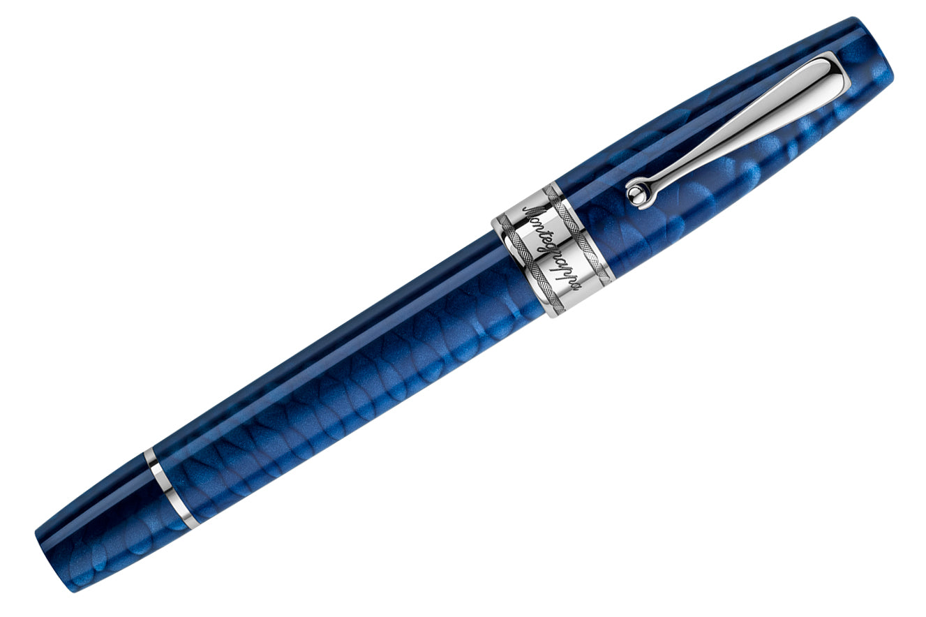 Montegrappa Regal Year of the Dragon Fountain Pen - Indigo Blue (Limited Edition)