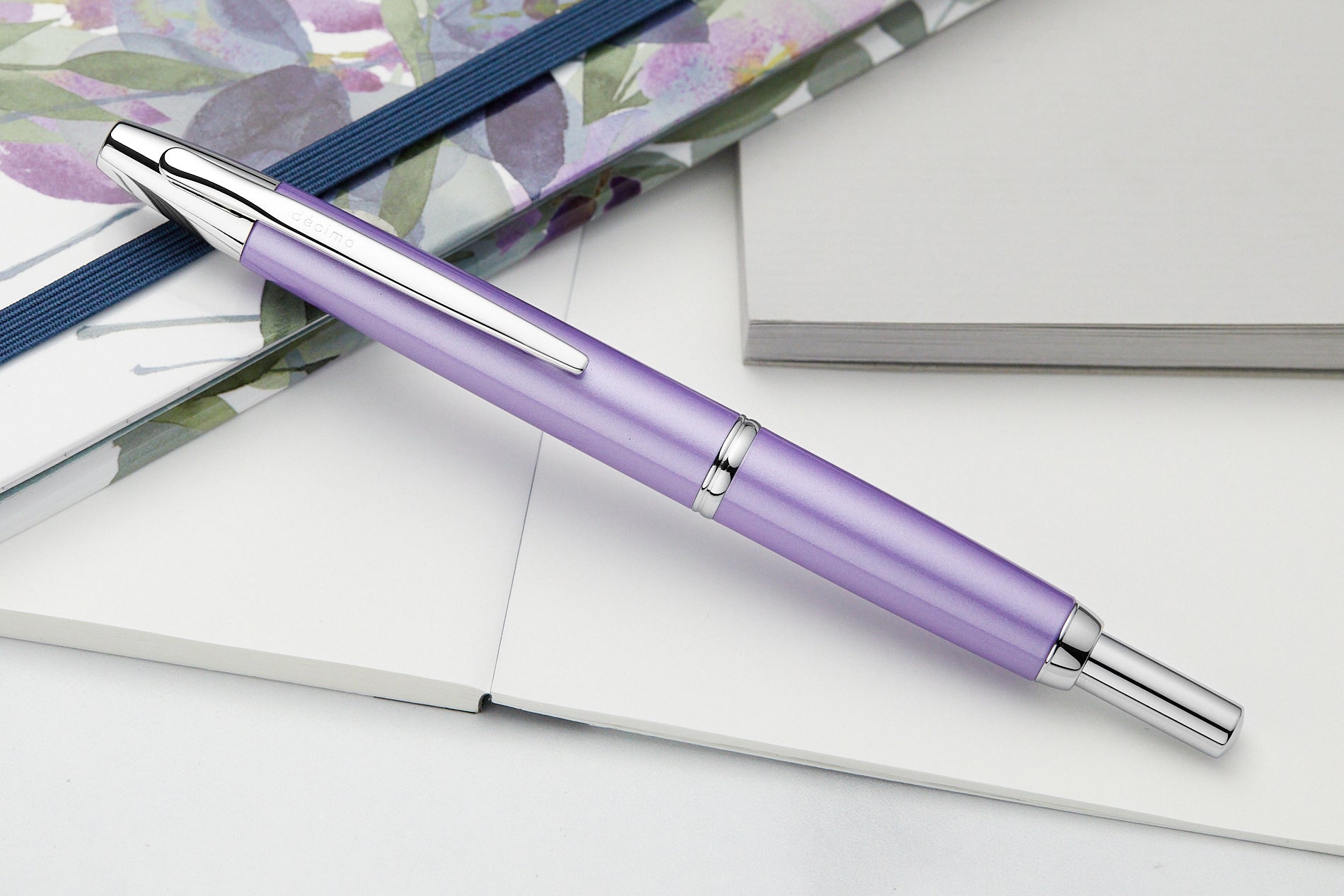 Pilot Vanishing Point Decimo Fountain Pen - Purple