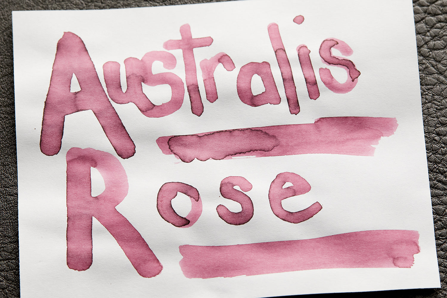 Robert Oster Australis Rose - Ink Sample