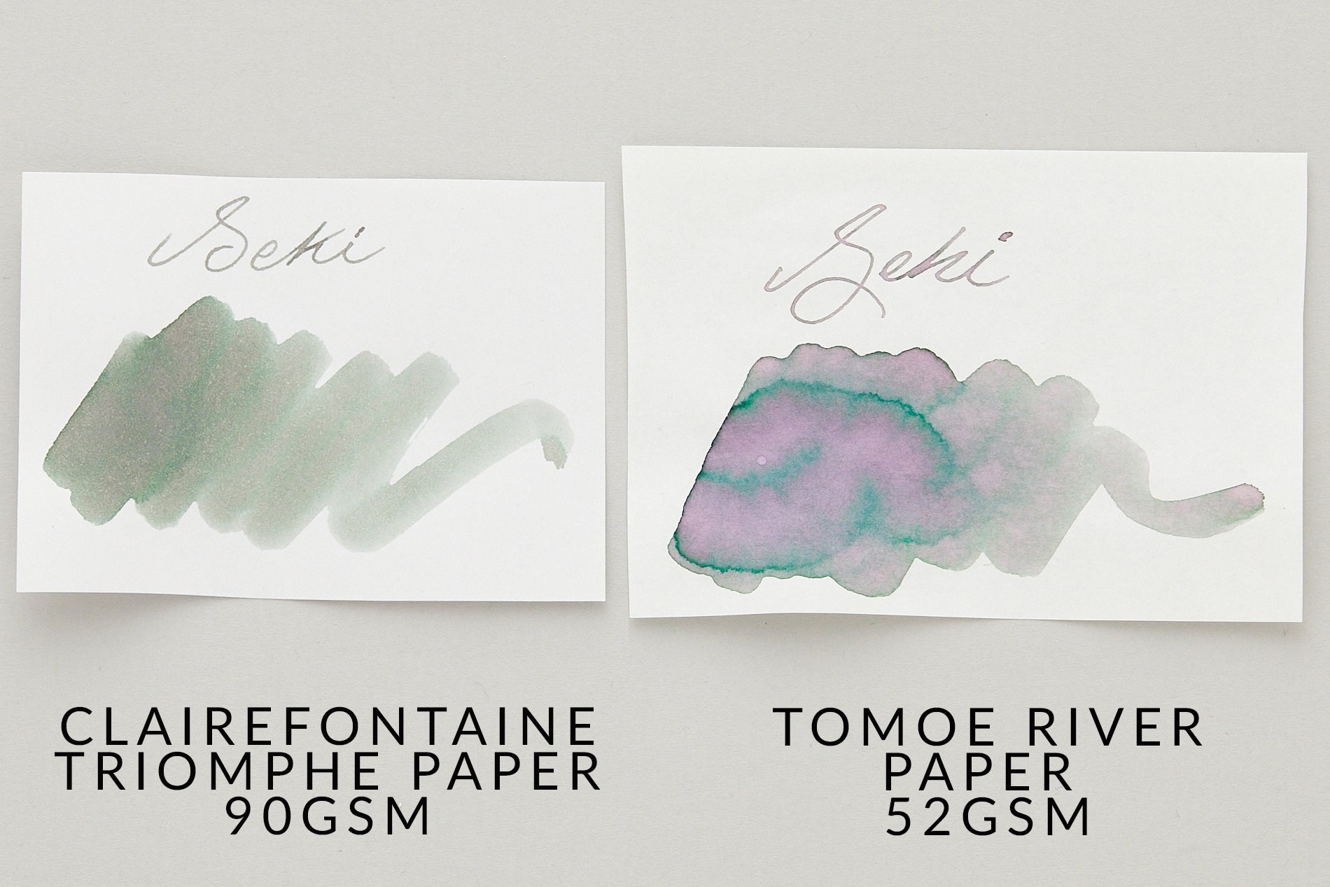 Sailor Yurameku Seki - Ink Sample