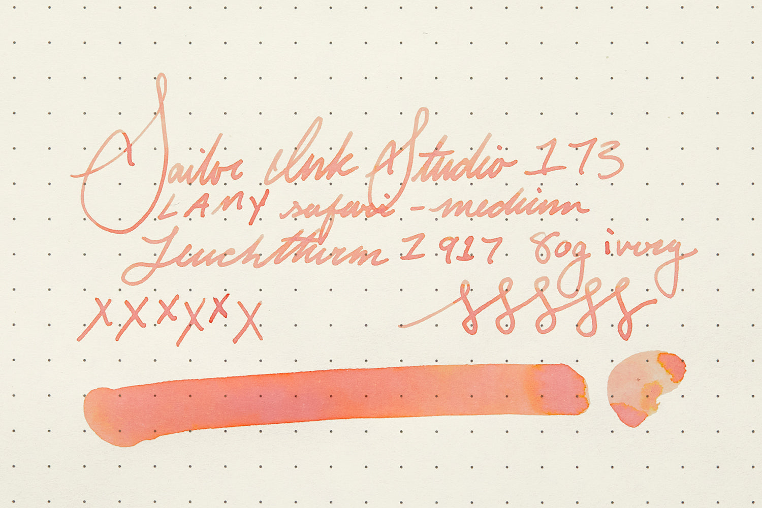 Sailor Ink Studio 173 - Ink Sample