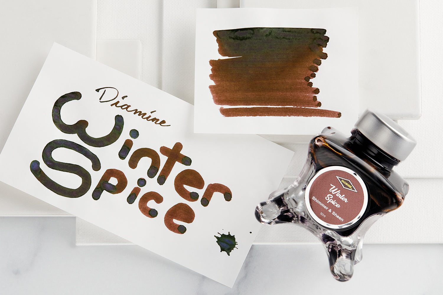 Diamine Winter Spice - 50ml Bottled Ink