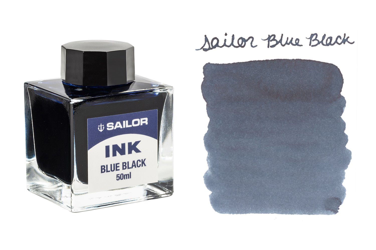 Sailor Blue Black - 50ml Bottled Ink